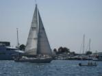 Yacht in Newport, Rhode Island